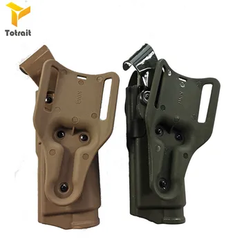 Totrait Tulec, ki Nosijo Svetilka Taktični Pas Tulec, ki so Primerni za Glock 17 19 22 23 31 32 črna/zelena/pesek