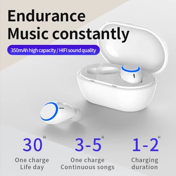 TWSearphone A2 TWS Mini Bluetooth 5.0 Slušalke Šport Gaming Slušalke Zmanjšanje Hrupa Auriculares Bluetooth Za Pametne telefone