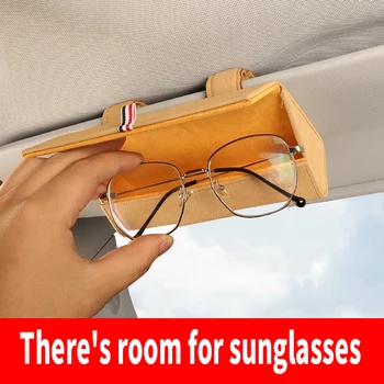 Univerzalni Avto Sunglasses Primeru sončna Očala Polje sončna Očala Držalo za Očala Škatla za Shranjevanje sunglass shranjevanje primera za avto