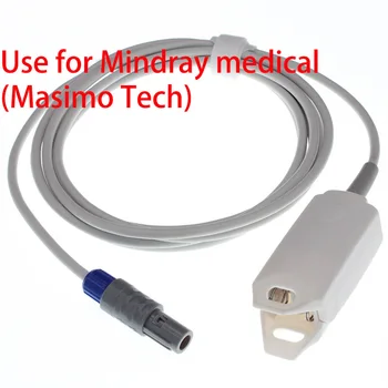 Uporabite za Redel 6pin Mindray MP7000 bolnik SpO2 monitor,odrasli/Otrok/ prst posnetek živali uho/jezika kisika v krvi kabel senzorja