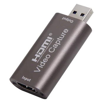 USB 3.0/2.0, Zajem Video Kartica, HDMI 1 Način, da USB 2.0 1080P Mini Pridobitev Kartice HD Kamero za Snemanje v Živo Pretakanje Adapter