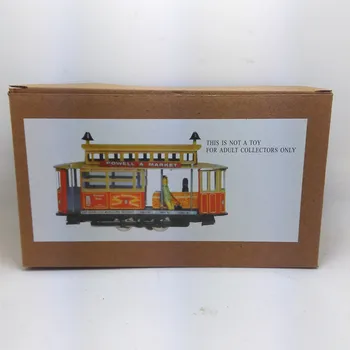 Vintage tin toy Veter igrače, iz Železa kovinske obrti robot električnih avtobusov mkd2 zbirka Fotografija rekviziti božično darilo MS639