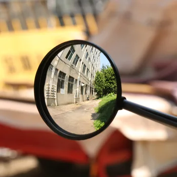 Vzvratno Ogledalo Kazalniki Pogled od Zadaj Steklo, Ogledalo 360-Stopinjski Konveksna Pogled od Zadaj Stekla za Xiaomi M365 Električni Skuter Pribor