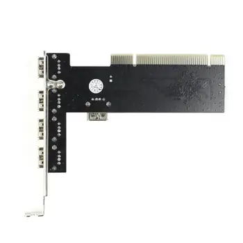 XT-XINTE USB 2.0 4 Vrata 480Mbps PREKO PESTA PCI Kartice Krmilnika Adapter PCI Kartice PCI, da USB2.0 za Namizni Računalnik Dropshipping