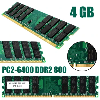 Za AMD Dual Channel 4 GB PC2-6400 DDR2 800 MHZ Non-ECC 240Pin Pomnilnika Ram, PC Memoria Modul Namizju Računalnika Ovni Pohiks
