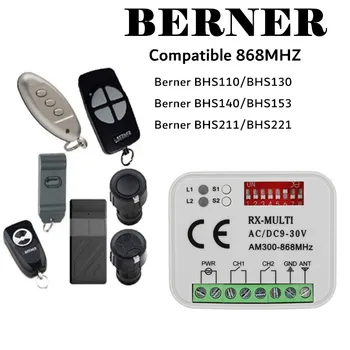 Za Berner BHS 140 daljinski upravljalniki 300-868MHz 2-kanalni sprejemnik dobro