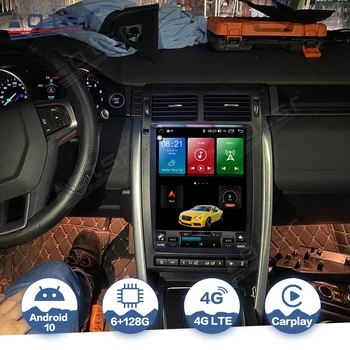 Za Land Rover Freelander 2 - 2019 Android Auto Avto Radio IPS Zaslon Multimedijski Predvajalnik Videa, GPS 4G LTE Carplay AutoRadio