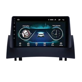 Za Renault Megane 2 2002-2009 Poprodajnem 2 Din Android Avto Radio Večpredstavnostna Video Predvajalnik Navigacija GPS Glavo Enota z Okvirjem