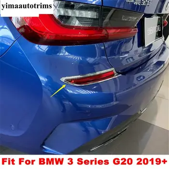 Zadaj Rep meglenke Lučka Okrasni Pokrov Trim ABS Chrome Dodatki Zunanjost Preuredi za Vgradnjo, Primerna Za BMW Serije 3 G20 2019 2020