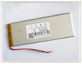 Zagotavljajo litij-polimer baterija litij-polimer baterija 7052103 5000mah litij-polimer baterija