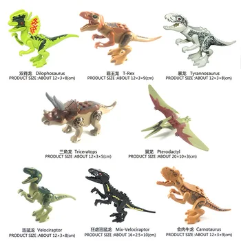 Zidarske Opeke, Bloki Svetu Dinozavrov Številke Indominus Tyrannosaurus Rex Lepining Igrače za Otroke Darila