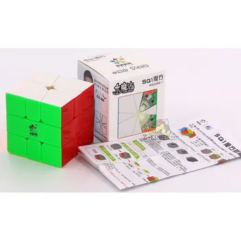 Čarobna kocka uganka YuXin Malo Čarobno SQ 1 Kvadratni-1 Magnetni čudno obliko strokovne izobraževalne twist igre, igrače, kocke darilo Ž