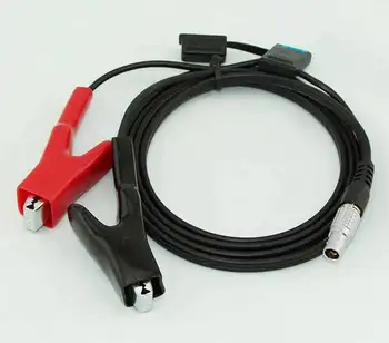 ČISTO NOV Napajalni Kabel za Leica skupaj postaja 5-pin (0B) žica Aligator posnetki