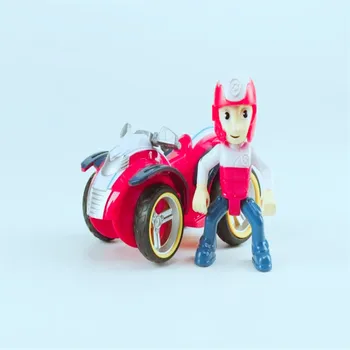 Šapa Patrol Pes Kapetan Ryder Motocikel Anime Otroci Igrače Patrulla Canina Akcijska Figura, Pvc Model Otroci Darila Božič