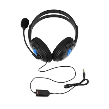 Žično Gaming Slušalke Slušalke Slušalke z Mikrofonom Priključek Stereo Večerji Bas za Sony PS4 za PlayStation 4 Igralci
