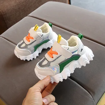 1 2 3 let Baby toddler čevlji Očesa priložnostne čevlji Fantje in dekleta superge gume Non-slip Vijugasto izključno Majhni otroci čevlji za tenis