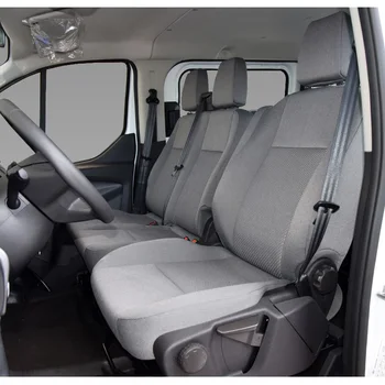 1+2 Sive Sedežne Prevleke Avto Sedeža Kritje za Transporter/Van, Universal, Primerni za 2+1 Avto Sedeži ,Tovornjak Notranja Oprema