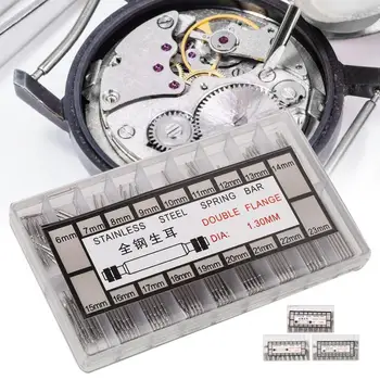 1.3-1.78 mm Kovinski Watch Pasu Trak Pomlad Palice Povezavo Priključek Zatiči Opremo Zamenjava Komplet Watch Orodje za Popravilo prejete za Watchmaker