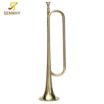 10.5 cm Premera Zlato Železo Trobenta Bugle Glasbeni Medenina Instrument Šoli Bobnarjev Študent Otroci Vojaške trobila Vroče