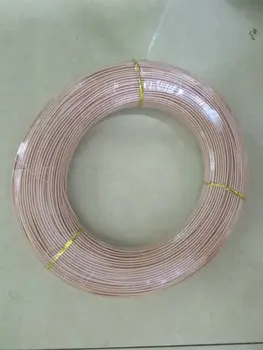 100 M Visoka temperaturna obstojnost 50ohm M17/113 RG316 eno zaščiteni RF Koaksialni kabel Nova