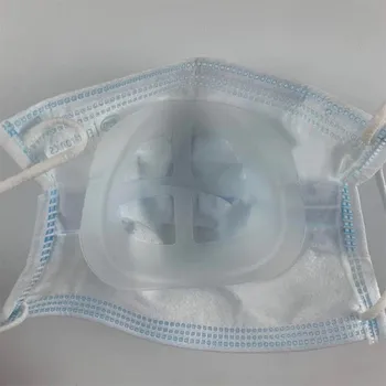 10pcs Innermask 3D Masko Nosilec Usta Masker Okvir Belo Notranjo Nosilec Odstranjevalci Podporo Okvir za Šport Preprečevanje Šminka Off