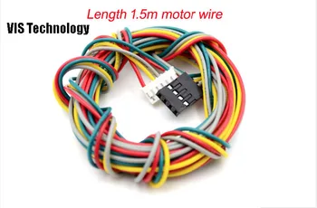 10pcs/veliko Koračnih Motornih Kabel 6pin PH2.0 do 4pin DuPont 4 svinca žica 1 m ali 1,5 m dolžina podaljška
