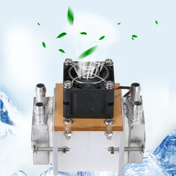 12V PES Elektronski Peltier Polprevodniških Termo Hladilnik Hladilnik Vode za hlajenje klima Pretok Hladilnega Sistema