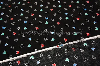 140*100cm Risanka Zrakoplova Šivanje Bombažne tkanine DIY Ročno izdelan Material za Šivanje Tkanine Mozaik
