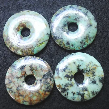 1pc naravnih afriške turquoisee kamen obeski krof obliko, velikost 30mm40mm 50mm dobro prodajajo v zda za ogrlico kar dodatki