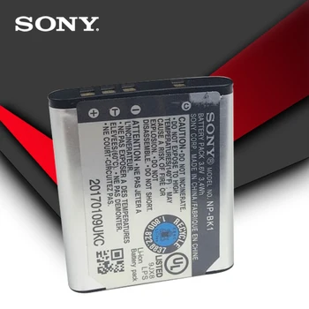 1pc/veliko Sony Original NP-BK1 NP BK1 Baterijo Fotoaparata DSC W190 S750 S780 S950 S980 W370 W180 DSC-W190 S750 DSC-S780 + Polnilec