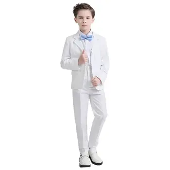2018 nove modne bela/črnega baby fantje obleko otroci jopiči fant obleko za poroke, maturantski formalno pomlad jesen poročna obleka fant obleke