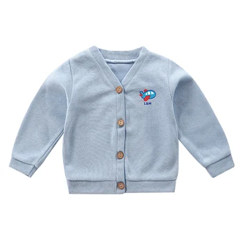 2020 Nove Jesensko Zimske Otroci Puloverji za Fante, Dekleta Visoke Kakovosti Pletene Cardigan Baby Otrok Priložnostne Oblačila Outwear