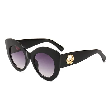 2020 Novo Blagovno Znamko Design Cateye Sončna Očala Ženske Modni Lady Prostem Luksuzni Sončna Očala Pismo Odtenki Dekleta Očala Oculos De Sol
