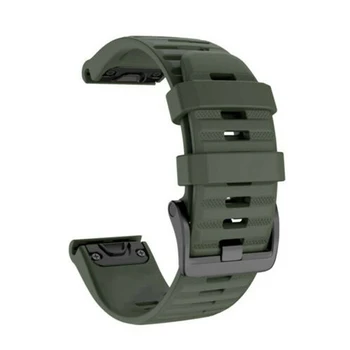 26 22 20 MM Watchband za Garmin Fenix 6X 6S 6 Pro 5 5X 5S 3 HR S60 Plus Watch Hitro Sprostitev Silikonski Easyfit Zapestje Trak Trak