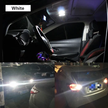 2x BA9S BAX9S BAY9S H21W H6W LED Osvetlitev Notranjosti parkiranje Canbus Žarnice luči Za Audi A3 Quattro R8 S3 V7 S8 RS6 S6 TT S4 A6 A8 A4