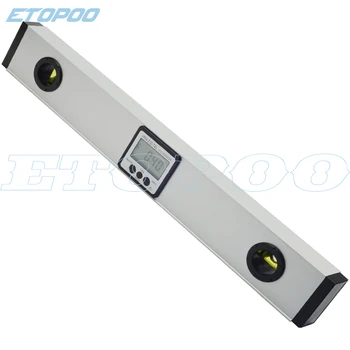 400mm digitalni laserski ravni digitalne kota finder duha ravni pokonci inclinometer elektronski merilnikom. vladar z magnetom