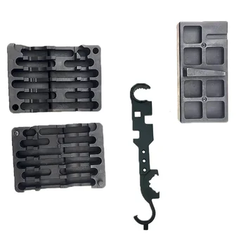 4PCS/Set AR15 Puška Orodje Kit Combo Spodnji/Zgornji Vise Blok&Ključa za Lov Smith Airgun Dodatki