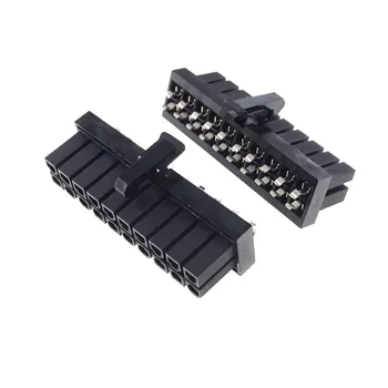 5pcs 4.20 MM 20 Pin Rezin Posodo Zapah Lock Priključek električni priključek Mini-Fit Urakljiti PCB Mount 2x10 Ženski Vtičnice