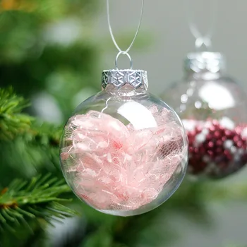 6 cm 24pcs Pregleden Božič Žogo Okraski Božič kroglice Trojk 2021christmas okraski za dom Božično drevo obesek