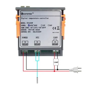 AC 110V 220V 30A Digitalni Inkubator Termostat Temperaturni Regulator za Ogrevanje Hlajenje, Nadzor -50~110