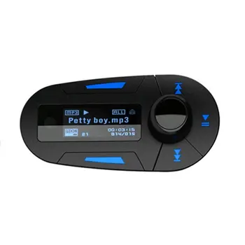 Avto MP3 Player, FM Oddajnik Samodejno AUX Brezžični Avto Modulator Radio USB Avto Daljinski upravljalnik