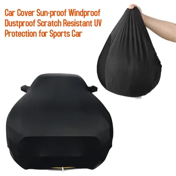 Avto Pokriva Mah stretch tkanine poseben avto oblačila auto zajema prah za zaščito pred soncem Zunanjost Pribor Univerzalni Novo prilagodite