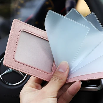 Avtomobilska dodatna oprema premium ročno tkane usnje kartico sim modni črni, roza Za tesla model S 3 X Y dodatki