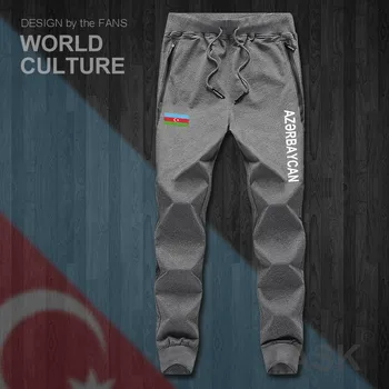 Azerbajdžan azerbajdžanske AZÉ mens hlače joggers jumpsuit sweatpants skladbo znoj fitnes runo taktično priložnostne narod državi NOVA