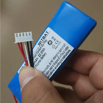 Baterijo 3000mAh za Harman Kardon Šel Igrati Mini Zvočnik Nove Li Polymer Akumulatorske Akumulator Pack Zamenjava 7.4 V+Adapter