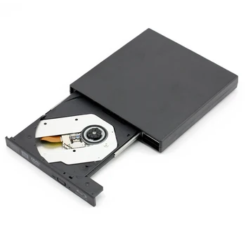 Blu-Ray Pogon Slim, USB 2.0 Bluray Gorilnika BD-RE, CD/DVD-RW Pisatelj, Predvajanje Blu-ray Disk za Prenosnik Prenosnik Netbook RAČUNALNIKA XiaoMi