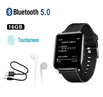 Bluetooth MP3 Predvajalnik Posnetek 1.5 palčni Zaslon na Dotik športen Bedeti MP3 Predvajalnik Mini Clip MP3 Predvajalnik, Hi-fi Lossless Prenosni Predvajalnik Glasbe