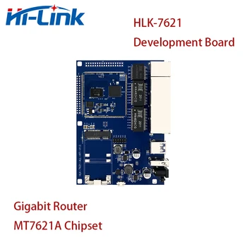 Brezplačno Ladje GbE Gigabit Ethernet Usmerjevalnik modul HLK-7621 Start Kit/Razvoj odbor MT7621A chipset