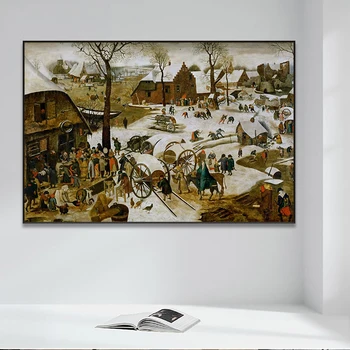 Bruegel, Pieter il Giovane Krajinskega Slikarstva Umetnine Plakatov in Fotografij Platno, Slikarstvo, Umetnost, Stenske Slike za Dnevna Soba Dekor