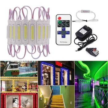 COB LED Modul Luči z Lečo Nepremočljiva IP67 DC12V LED, Pixel Moduli Trakovi Svetlobe Oglaševanje Prijavite backligh Prodajalne Razsvetljavo